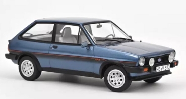 182744 Ford Fiesta XR2 1981 Blue metallic 1:18
